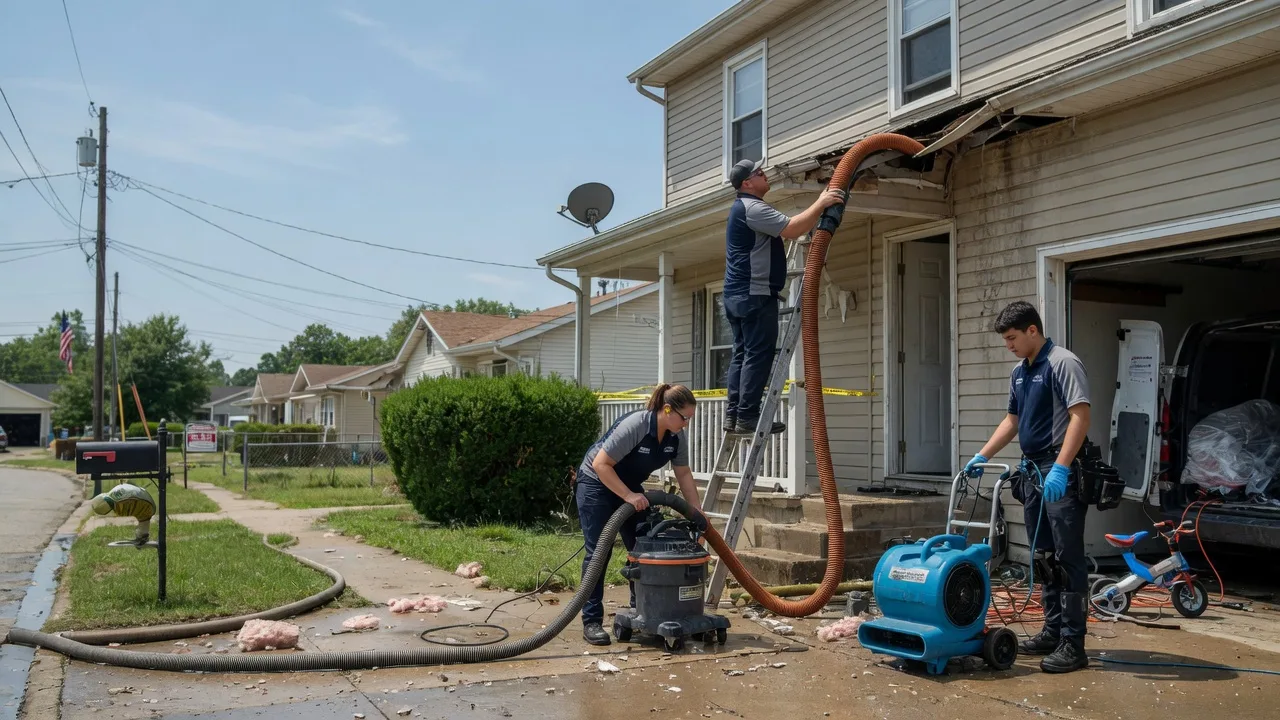 Water Damage Restoration in Marion, MS near me